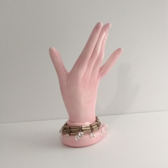 Vintage Kenneth Cole New York gold bar beaded bracelet - Picture 5 of 5